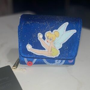 Loungefly Disney Peter Pan Tinker Bell Buttons Wallet
